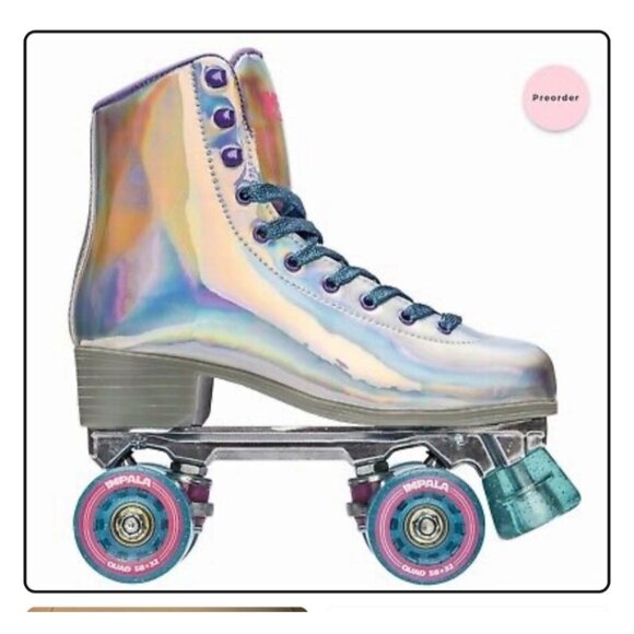 Holographic Impala Quad Roller Skates Women's Size 9 NWOB - Picture 1 of 13